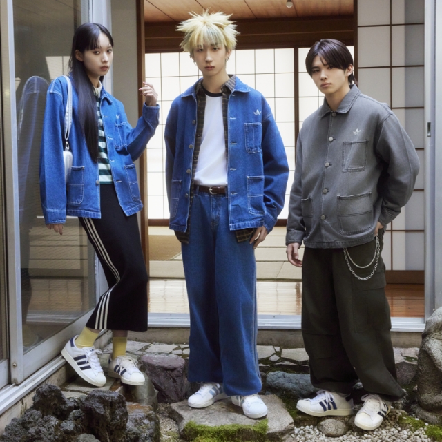 デニムのカバーオールを次世代アイコンが着こなす！