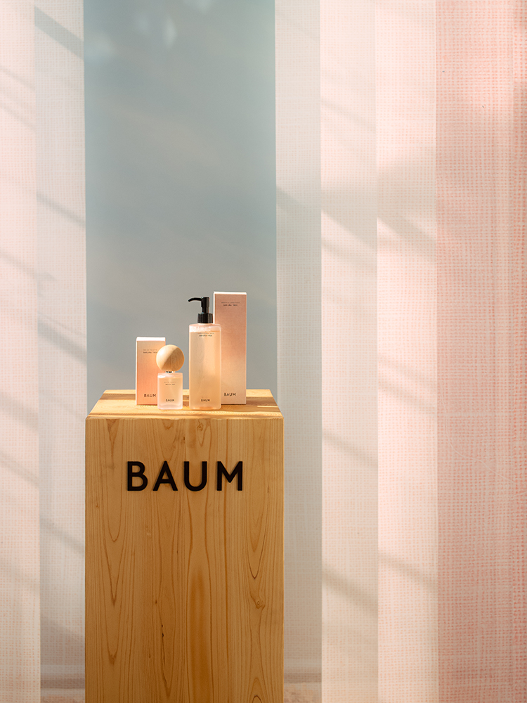 スキン&マインドブランドBAUMが春を連想させるウッディフローラルの香り“サクラツリー”をローンチ！