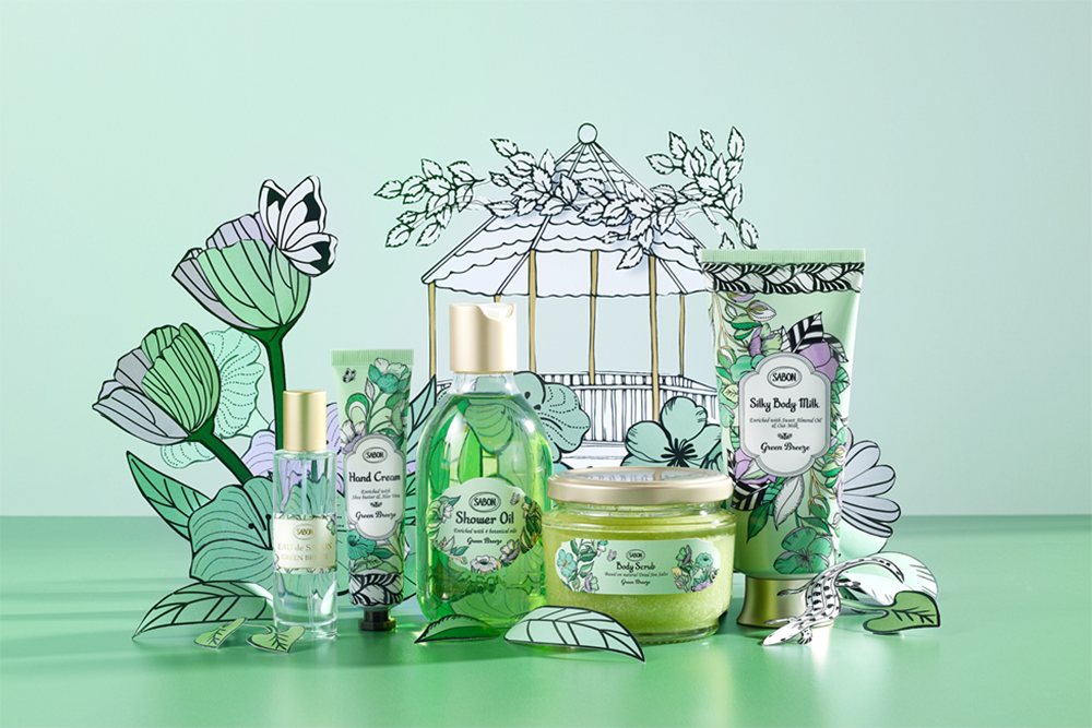 SABONが新緑をイメージさせる『グリーン・ブリーズ』を2年ぶりに数量限定で再販売！
