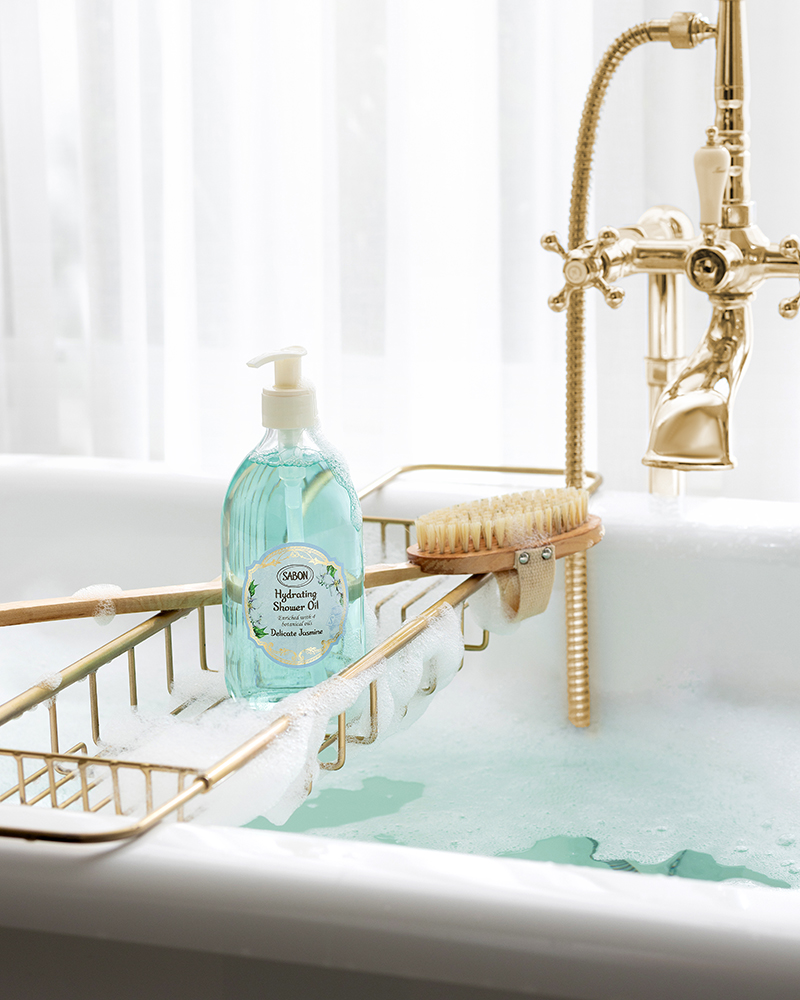 SABONより「洗う革命」と言われたシャワーオイルを進化させた“ハイドレイティング シャワーオイル”が新発売!