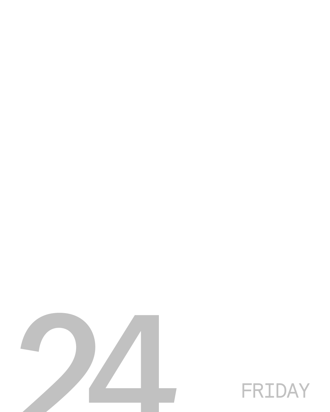 365 ANNIVERSARY CALENDAR 今日は何の日？ 〜4/24〜