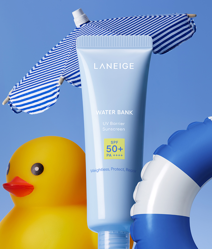 LANEIGEの『ウォーターバンクシリーズ』から水分で肌をバリアするUVカットクリームが登場!