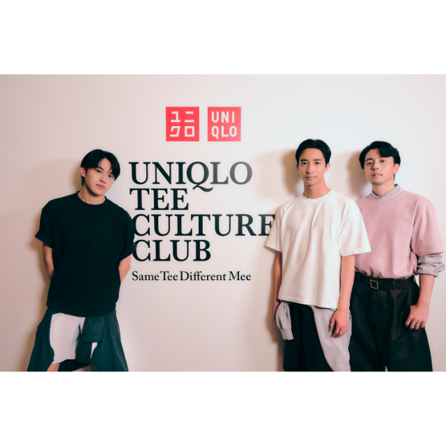 RYUKI、BOMI、HIROYA　三人三様、UNIQLOのボクシークロップドT