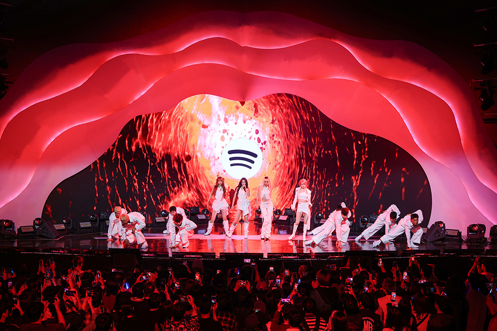 SpotifyがLE SSERAFIMの2ndスタジオアルバム『‘PUREFLOW’ pt.1 』のリリースを記念した限定イベントを開催！