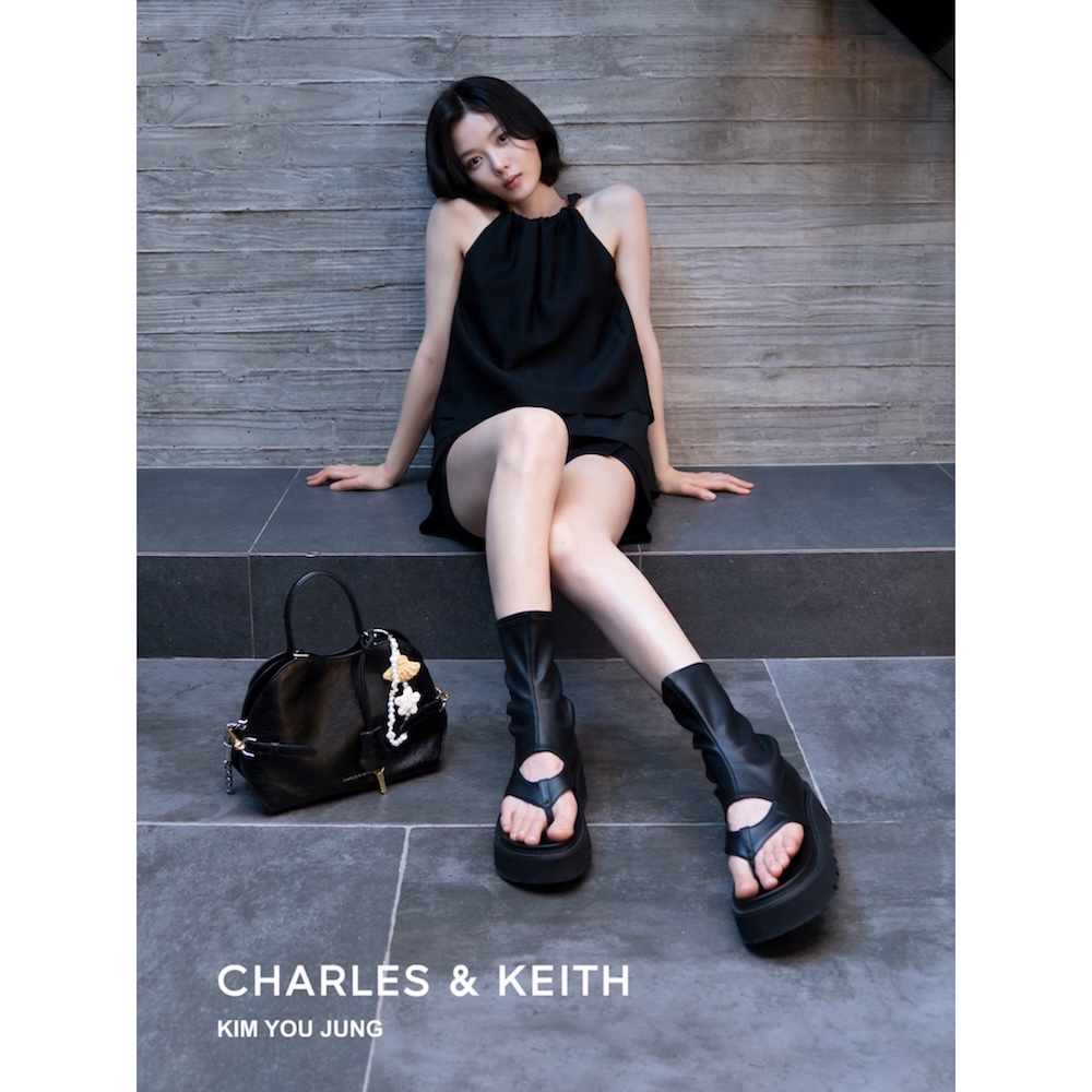 CHARLES & KEITHのブランドアンバサダーに韓国の俳優、キム・ユジョンが就任