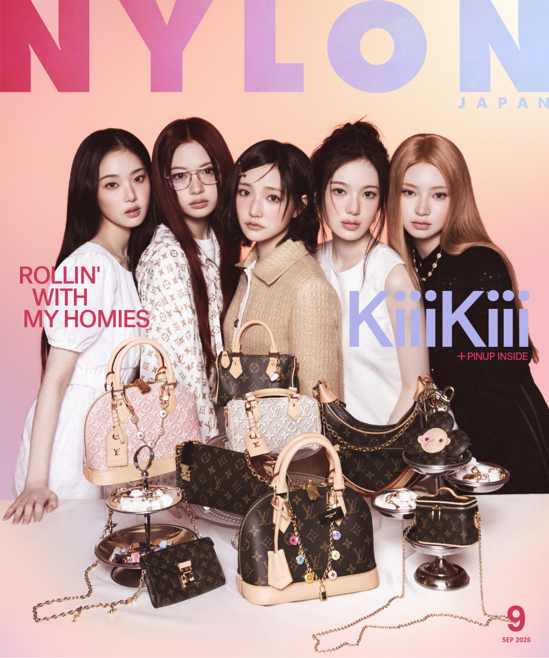 “NYLON’S NEXT”受賞の《KiiiKiii》が快挙！　ダブル表紙を華麗に完全ジャック‼!