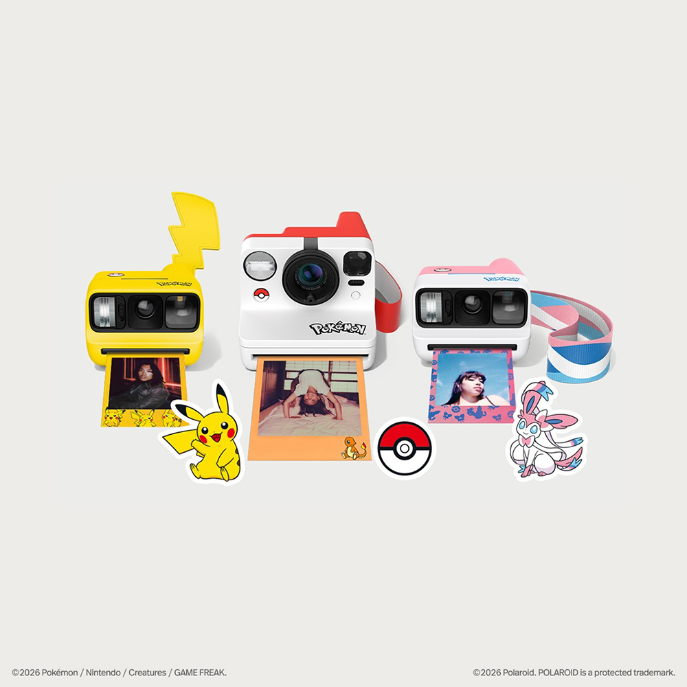 PolaroidがPokémon30周年を記念して初コラボで特別エディションシリーズを発売！