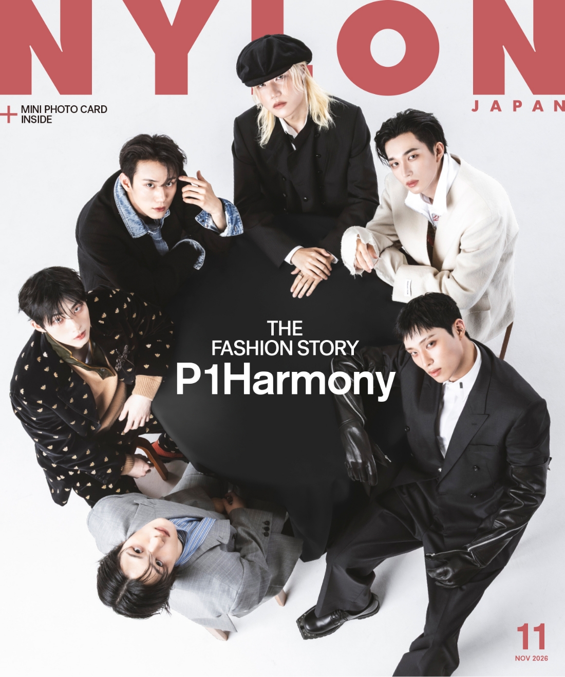 《P1Harmony》が初登場にしてカバーを飾る! guys表紙にはBilllieの《TSUKI》が単独初登場!