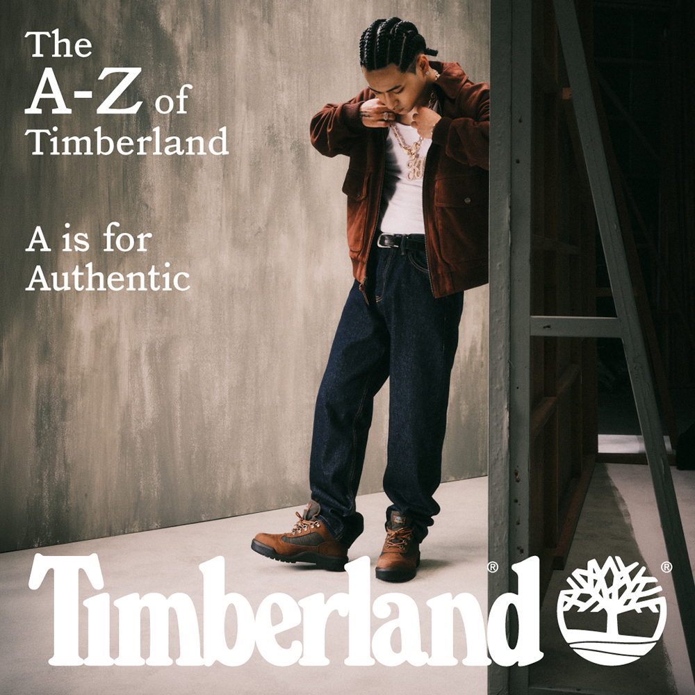 Timberlandが2026年AWグローバルキャンペーン『The A to Z of Timberland』の日本オリジナルヴィジュアルにKohjiyaを起用！