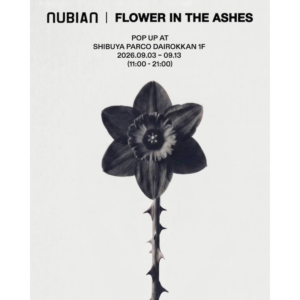 韓国発フレグランスブランド、FLOWER IN THE ASHESが日本初上陸! 渋谷PARCOで期間限定POP UP開催