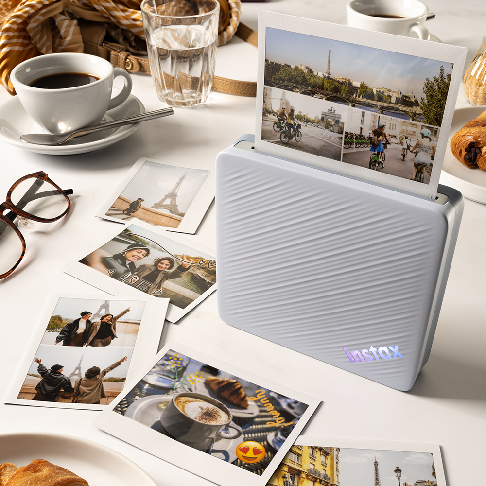 富士フイルムがinstaxチェキシリーズの手のひらサイズカメラ“instax Pal 2”とワイドフォーマットのスマホプリンター“Link WIDE 2”を発売!