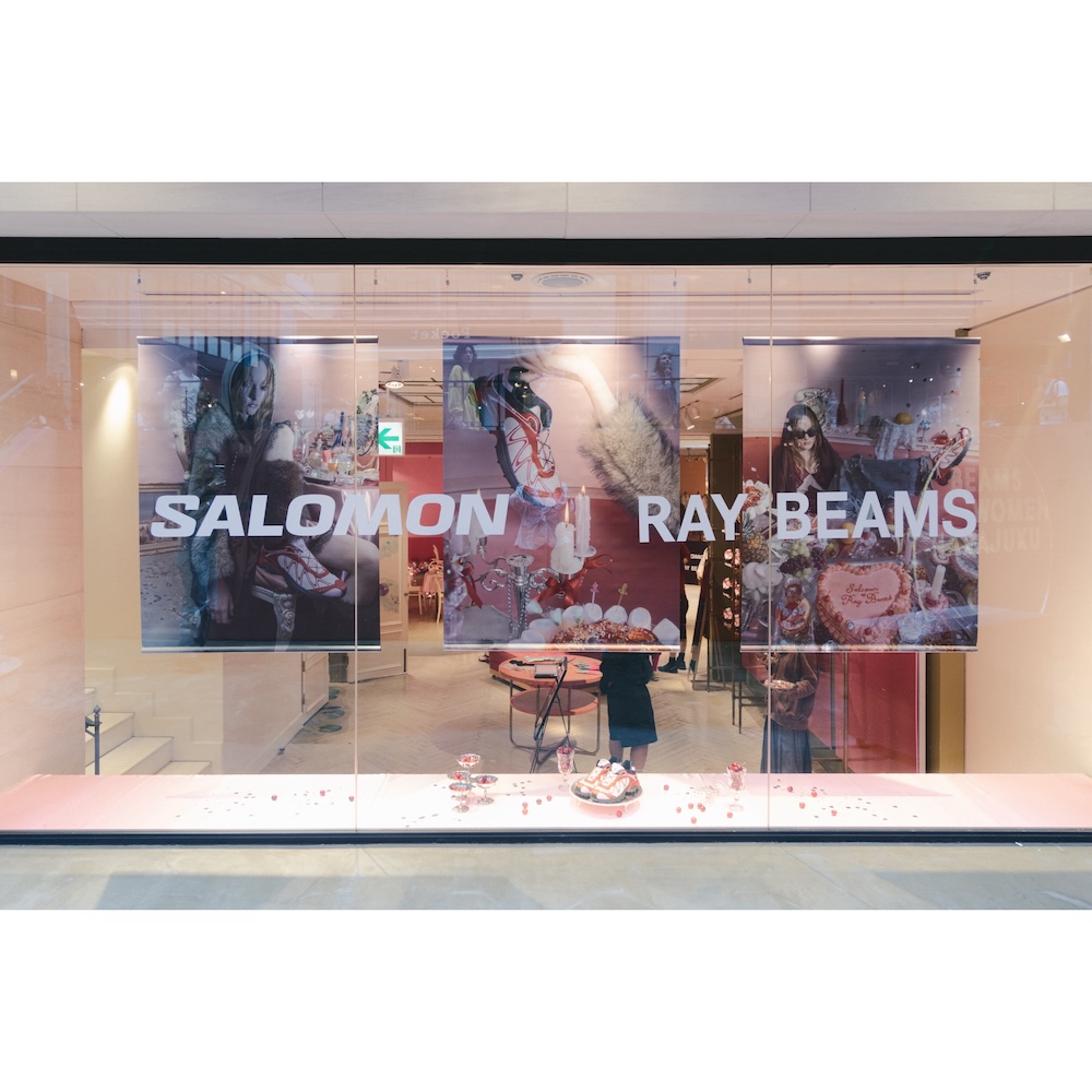 Salomon × Ray BEAMSの完全別注モデル“XT-WHISPER CHERRY”の発売を記念したローンチパーティを開催♡